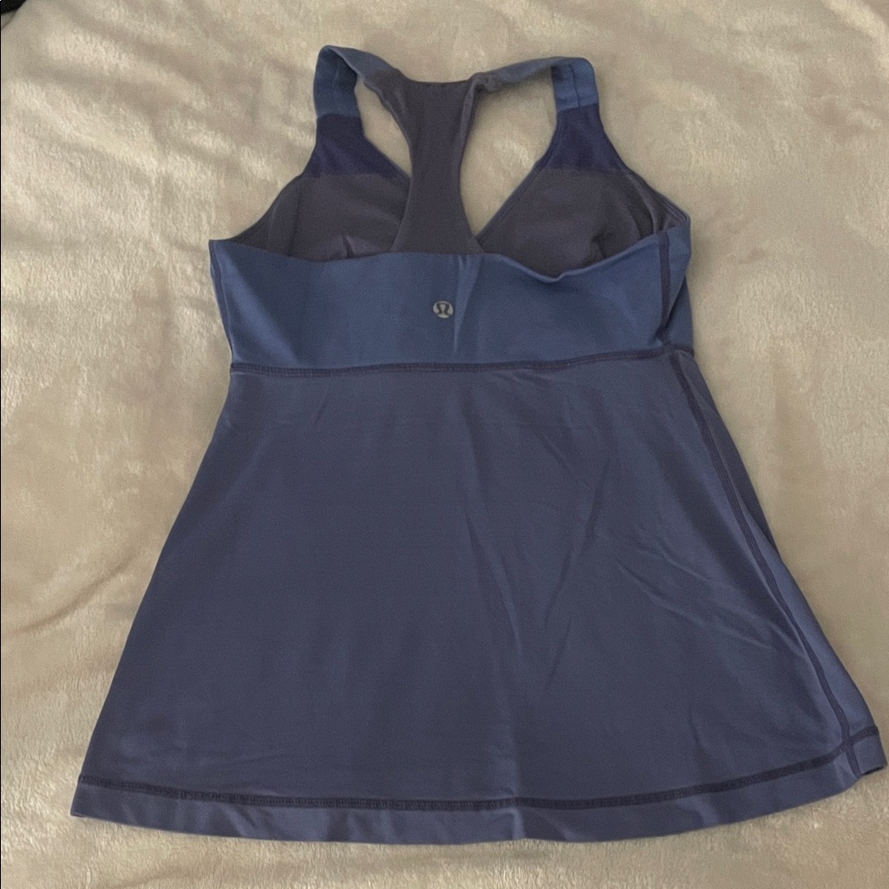 lululemon athletica Navy Blue Racerback Tank